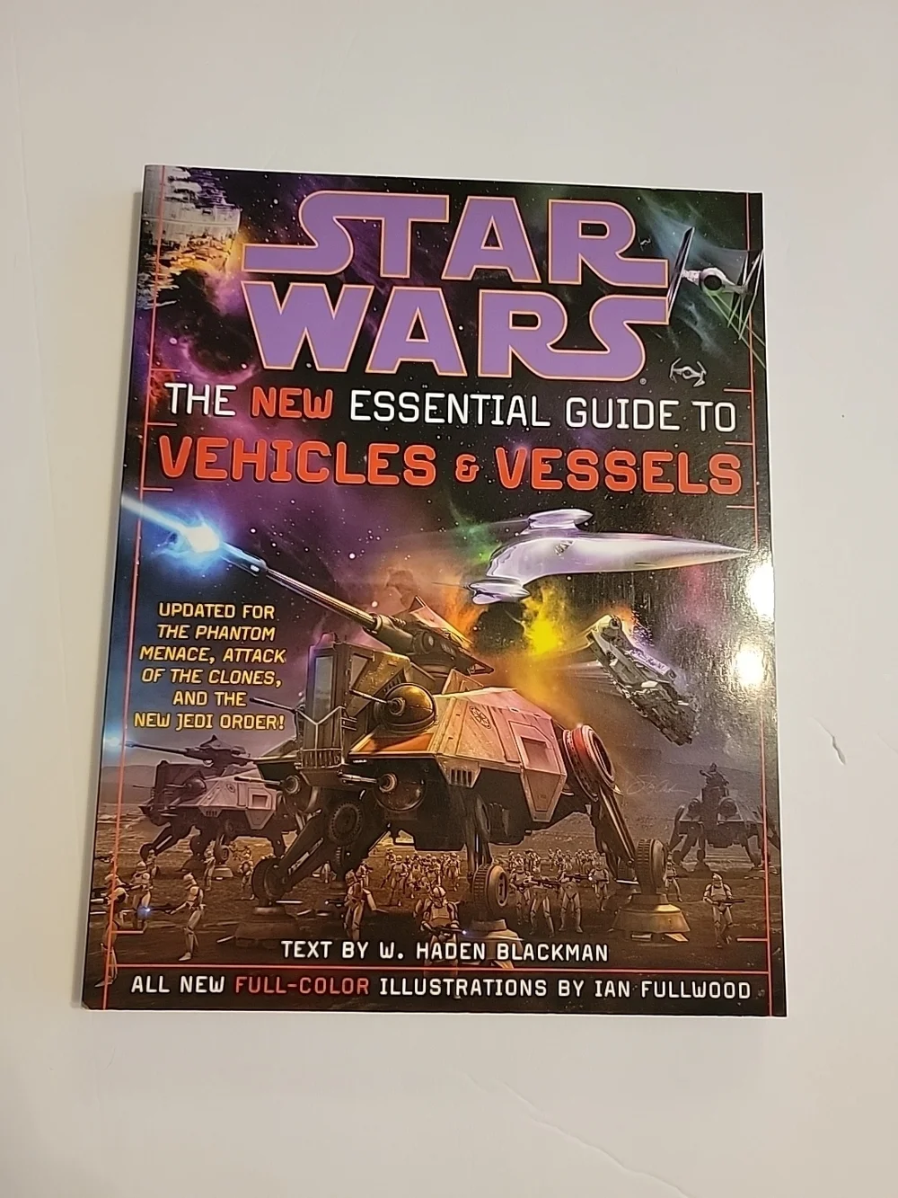 Star Wars The New Essential Guide to Vehicles & Vessels - Purple Cover